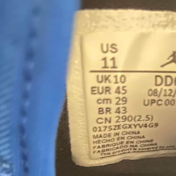 jordan 1 mid signal blue - Picture 5 of 5